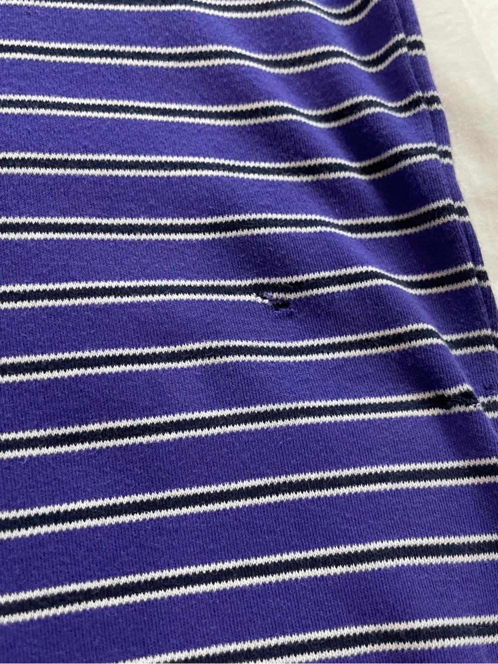 Ralph Lauren Men’s Purple Striped Polo Shirt XL